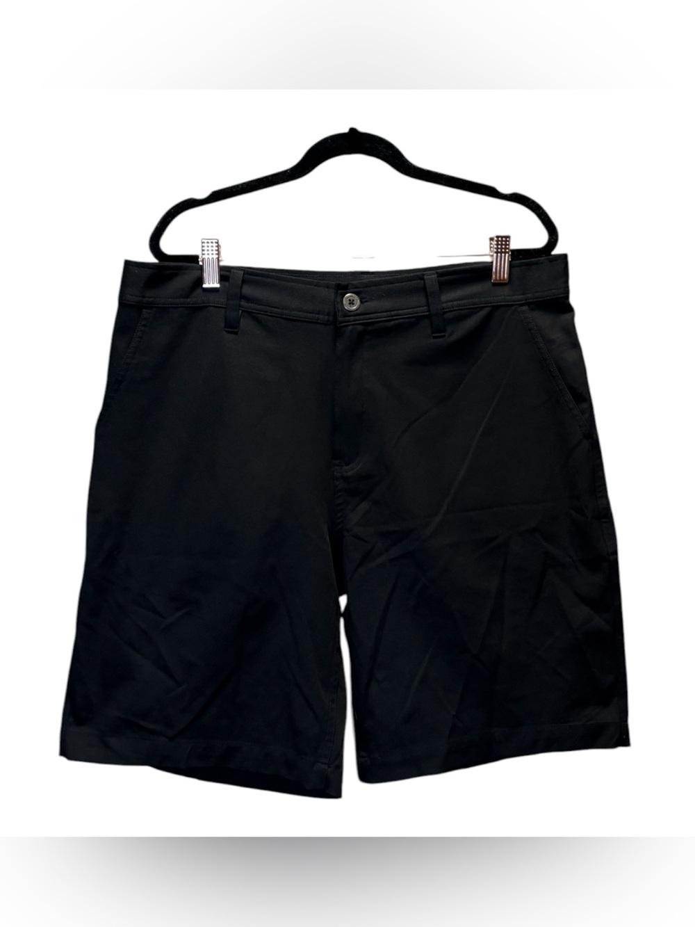 32 Cool Men's Black Performance Shorts